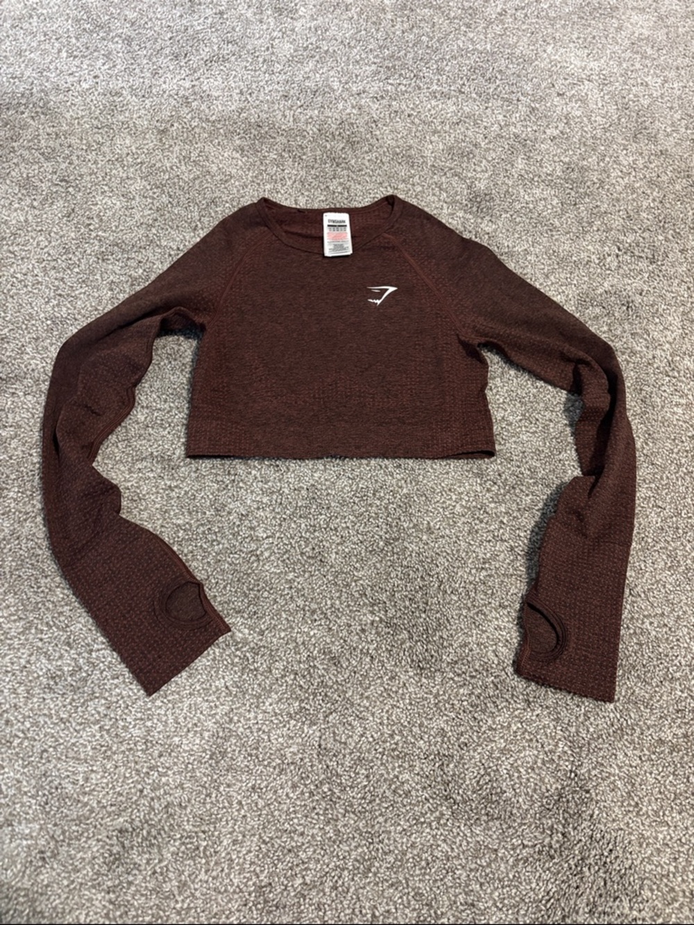 Gymshark Cropped Long-Sleeve Top